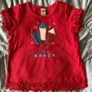 Little Girl’s “Miss Independent” Sparkly Shirt